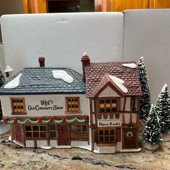 The old curiosity shop from dickens Christmas village